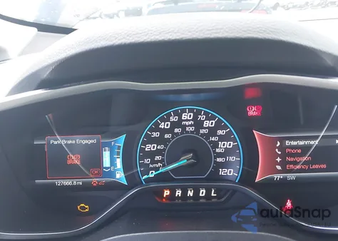 2014 Ford C-Max Energi Sel из США, поврежденный, VIN 1FADP5CUXEL518802